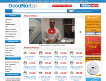 Tablet Screenshot of goodmart.com